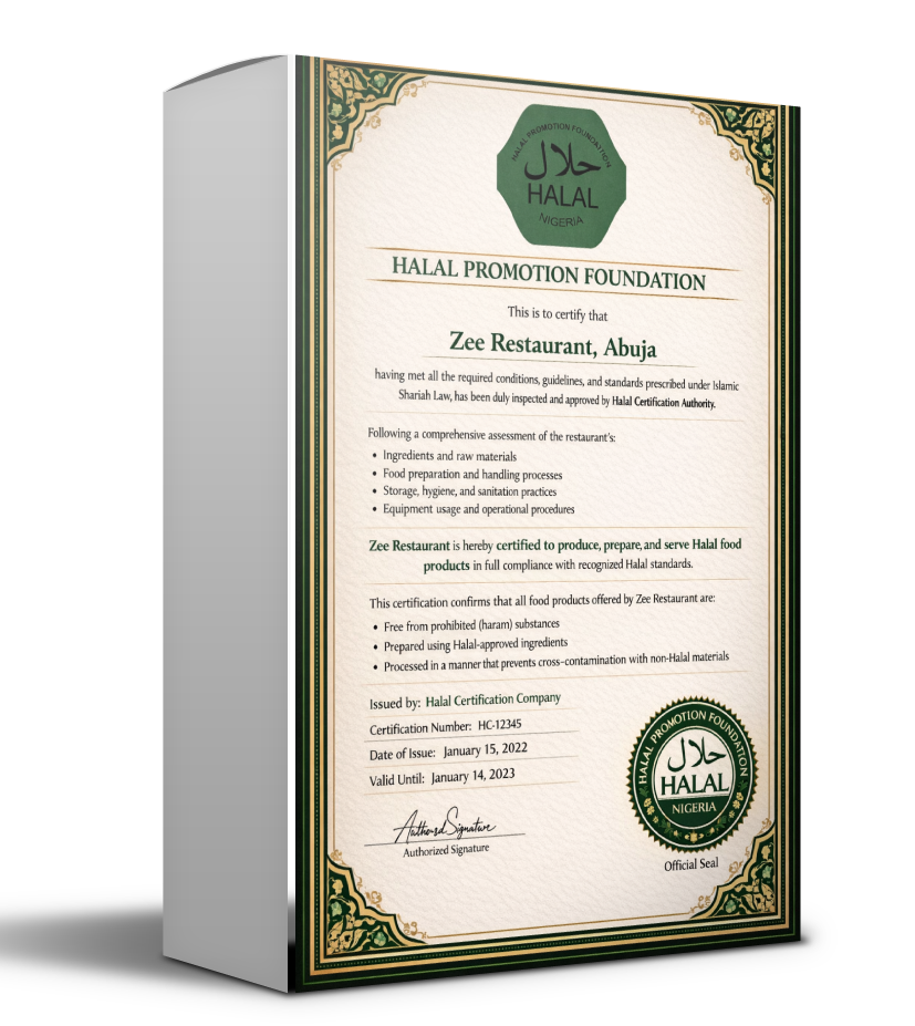 Halal Promotion Foundation headquarters and activities